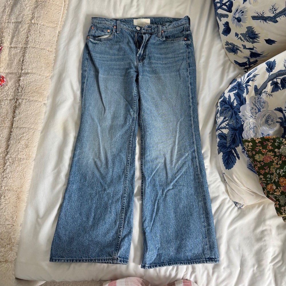 mother Brooke Flood jeans